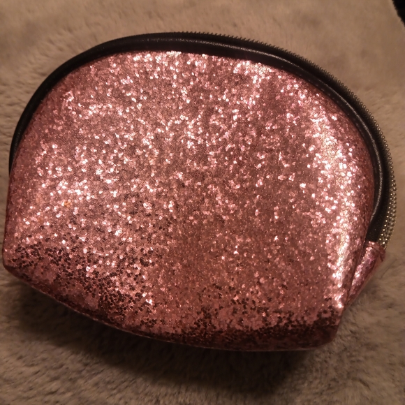 Marilyn Monroe Pink Glitter Cosmetic Bag - Picture 3 of 6